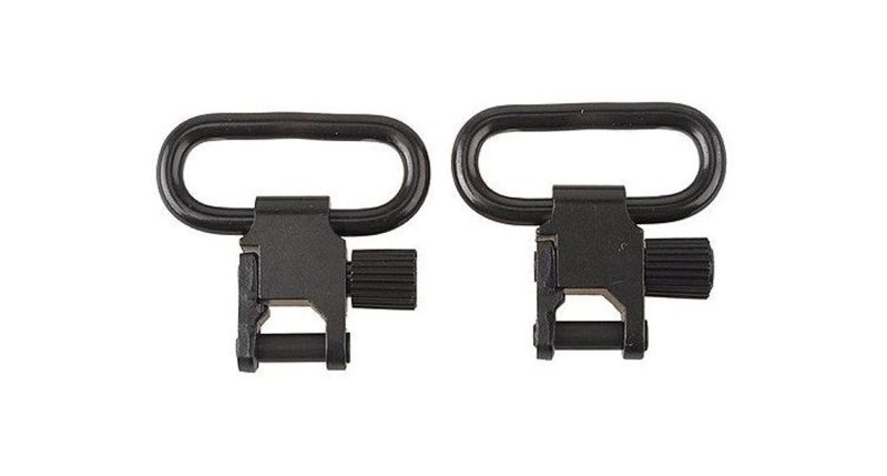 Uncle Mike's QD Super Swivel with Tri-Lock - Steel Blue 1.25" Loop Size