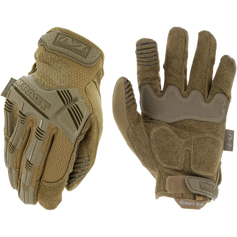 Mechanix Wear MPT72009 M-Pact Coyote Fingerless Synthetic Leather Medium