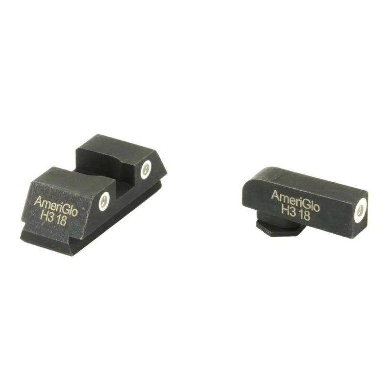 AmeriGlo GL431 Classic Tritium Sight Set for Glock 42/43/43X/48