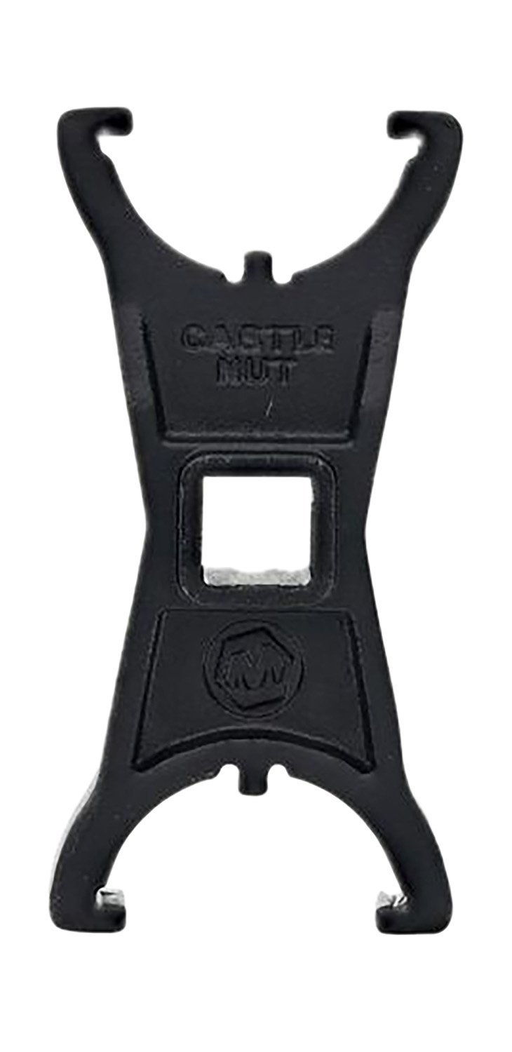 Wheeler 1199468 Castle Nut Crowfoot Wrench Black Steel AR-15/LR308