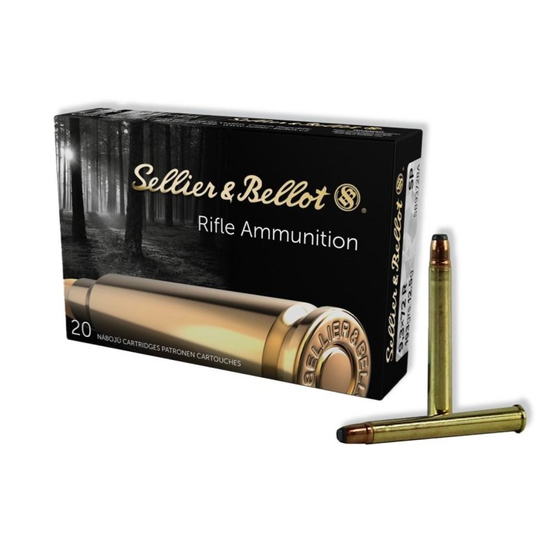 Sellier & Bellot SB9372RA 9.3x72R 193gr Soft Point 20rd