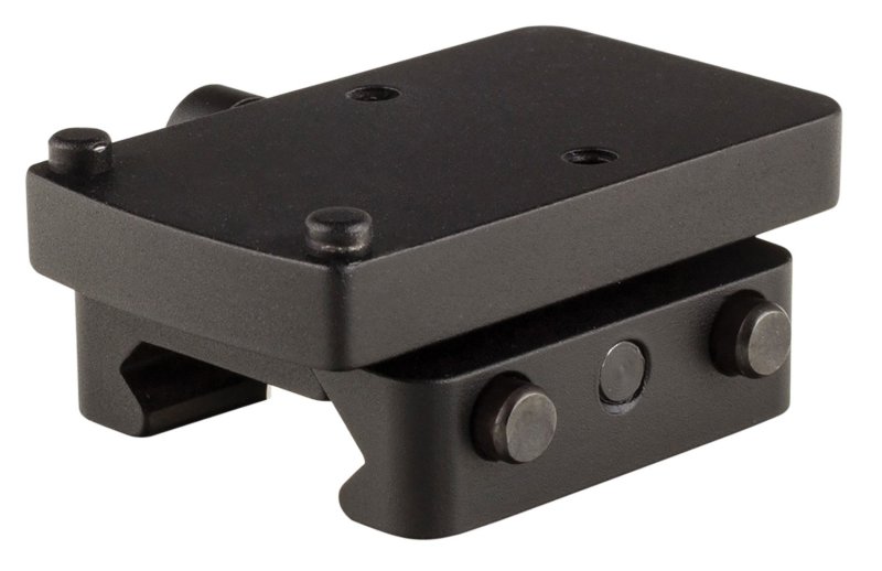 Trijicon AC32077 RMR/SRO Low Weaver Mount Quick Release Matte Black