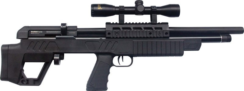 Beeman 13615 PCP Regulated Commodore .177 Cal 12-Shot Air Rifle