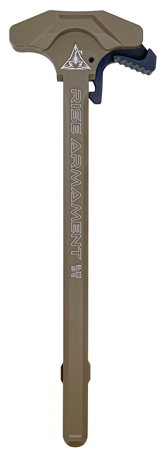Rise Armament RA-212 FDE Extended Charging Handle 7075-T6 Aluminum