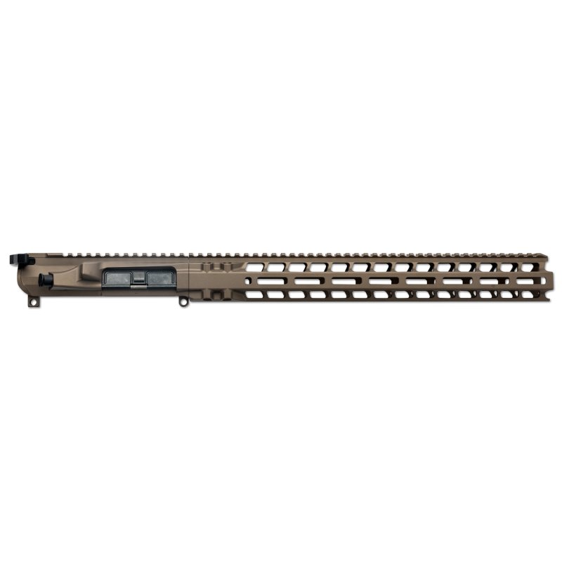 Radian R0619 AR-15 Upper & 15.5" MLOK Handguard Set, Brown Cerakote
