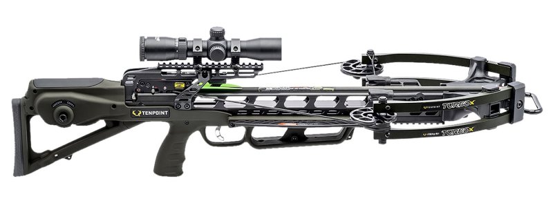 Tenpoint CB250201549 Turbox Moss Green Draw Weight 230 33.25" Long