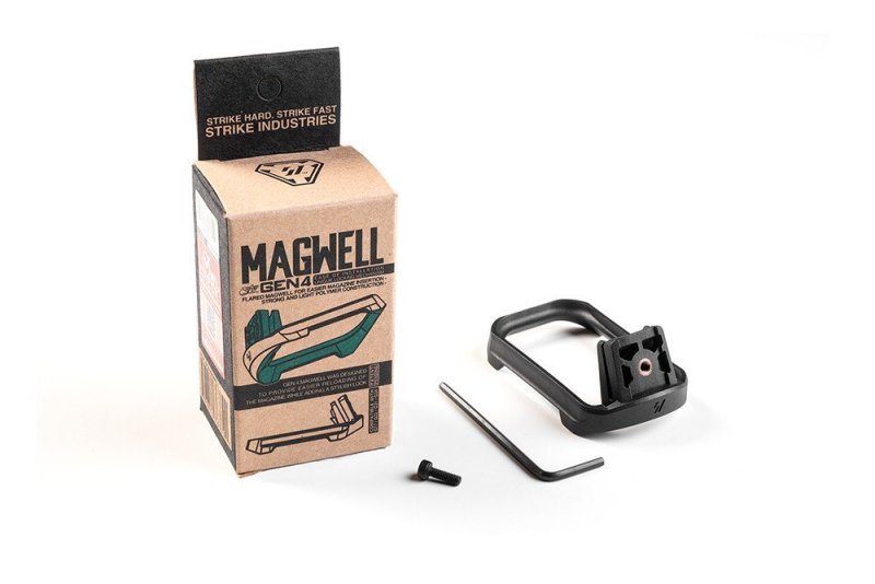 Strike Industries SI-G4-MAGWELL-17 Glock Gen4 Magwell Black