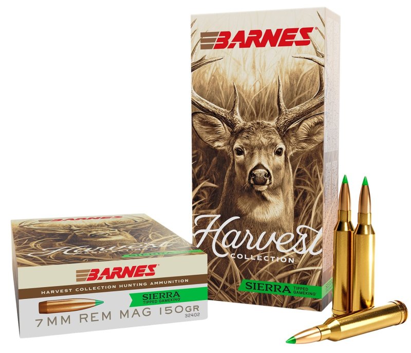 Barnes 32402 7mm Rem Mag 150gr Sierra Tipped GameKing 20/Box