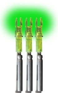 Lumenok X3G Lighted Nocks Green X-Series 3-Pack