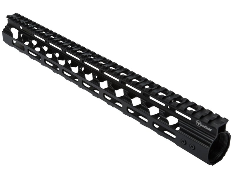 Firefield FF34067 Verge 15" M-LOK Handguard Aluminum Black Anodized