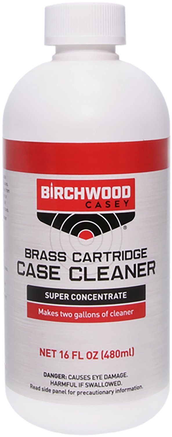 Birchwood Casey 33845 Brass Cartridge Case Cleaner 16 oz Bottle