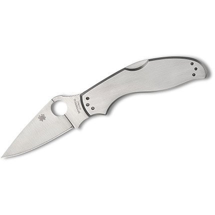 Spyderco C261P UpTern 2.84" Stainless Scales SL/PL Knife