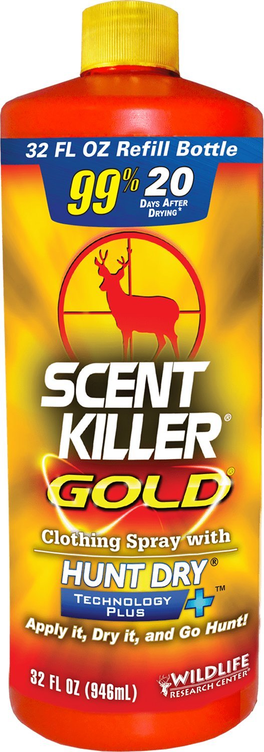 Wildlife Research 1261 Scent Killer Gold Spray Refill 32 oz Odorless