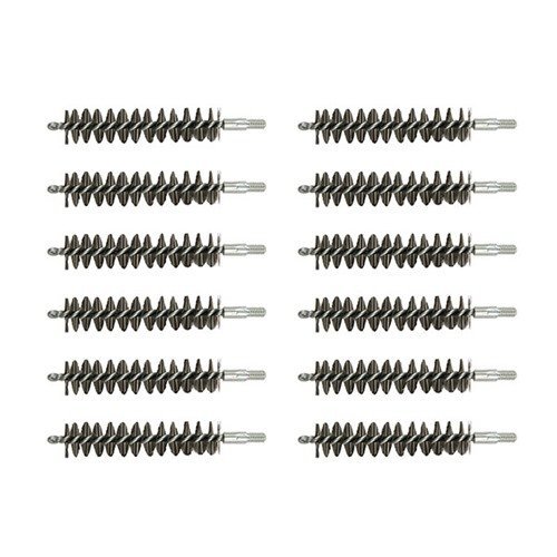 Brownells Standard Line Stainless 50 Caliber Rifle Brush 12 Pack