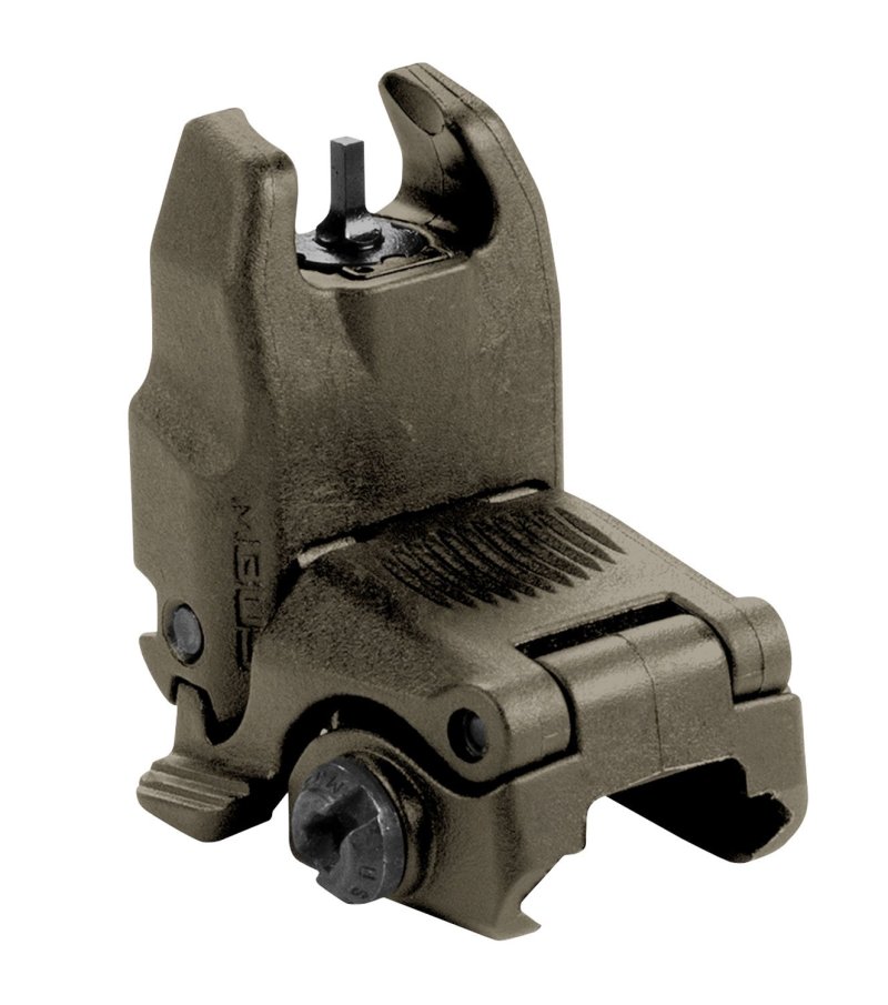Magpul MBus AR-15 Front Flip-Up Back-Up Sight Gen 2 OD Green
