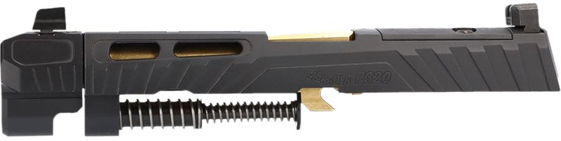 Sig Sauer 8901002 P320 9mm Gold/Black Slide XRAY3 Optic Ready