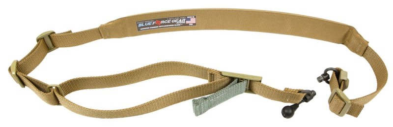 Blue Force Gear VCAS2TO1RED200AACB Vickers 221 Sling Coyote Tan 57"-67"