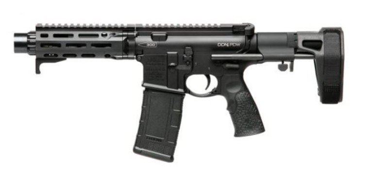 Daniel Defense 02-088-22070-047 DDM4 PDW 300 BO 7" Pistol Black 32-Rd