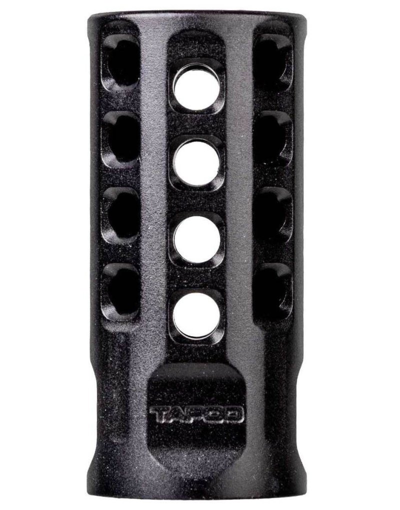 Tapco TAP22004 Muzzle Brake Black Anodized Aluminum 1/2"x28 Threads
