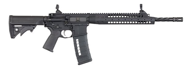 LWRCI SIX8A5RB16 6.8mm SPC 16" Black Semi-Auto Rifle Spiral Fluted