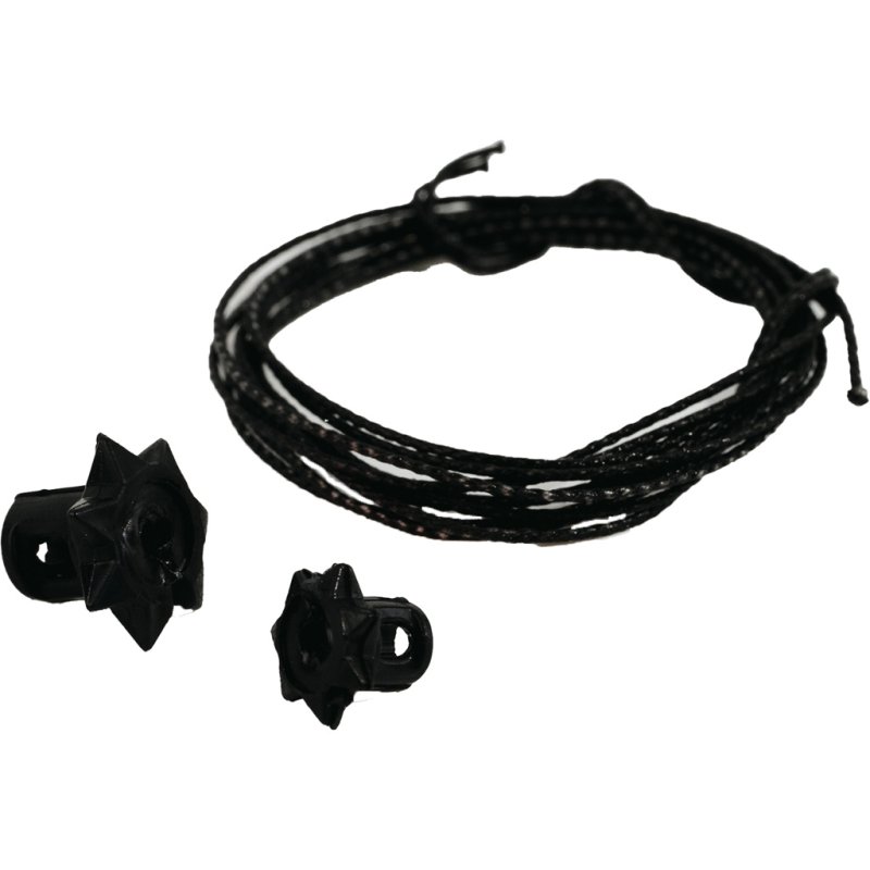 Bowmar Recurve Nose Button Black 2 pc. Small/Large