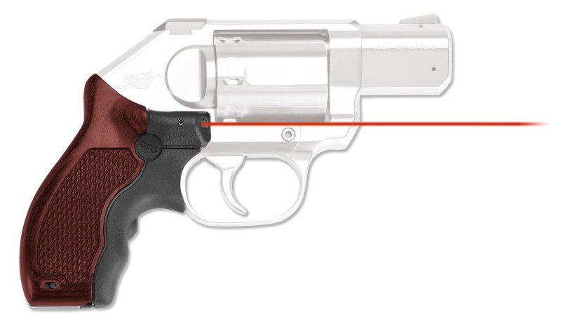 Crimson Trace LG-952 Lasergrips Red Laser Rosewood for Kimber K6S Revolvers