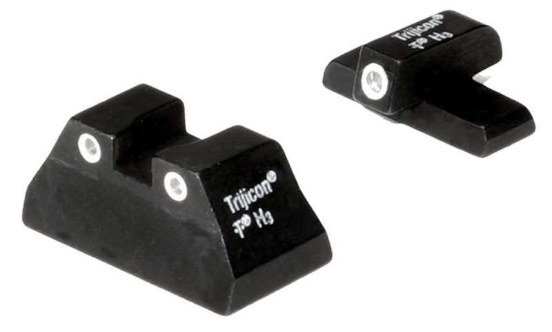 Trijicon 600268 Bright & Tough Night Sights Green-Tritium White Outline