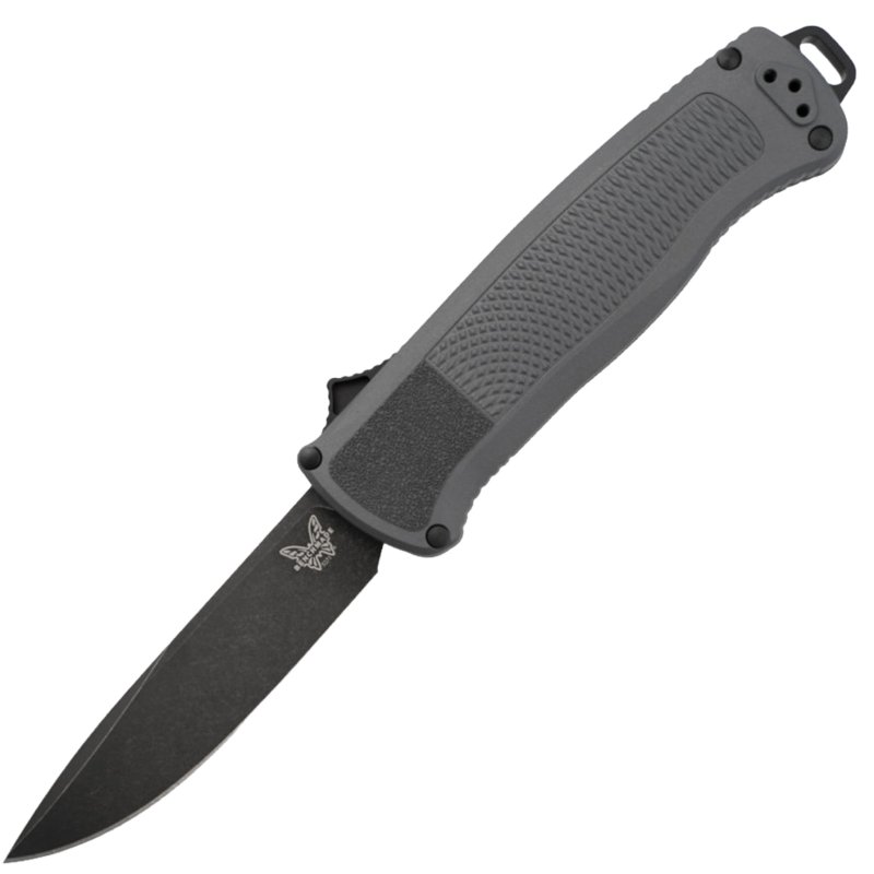 Benchmade Shootout Drop Point S30V Black Blade Dark Grey Handle