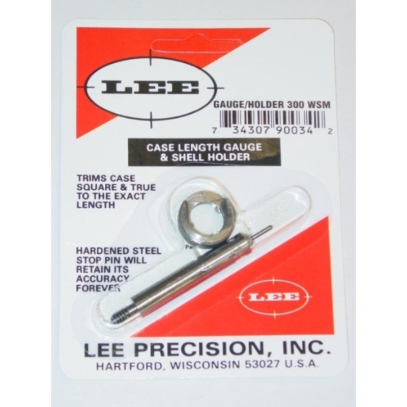 Lee Case Length Gage and Shell Holder .300 WSM
