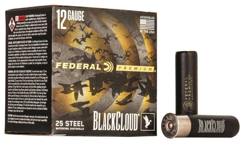 Federal PWBX1342 Black Cloud FS 12Gauge 3.50" 1 1/2oz 2Shot 25 Per...