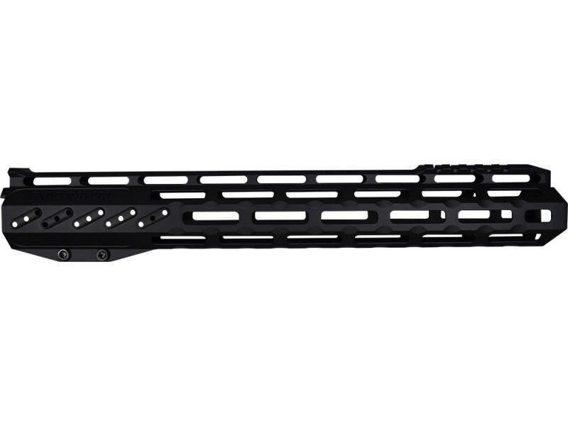 FosTech 6700-BLK Mach-2 Lite 13" Rail AR-15 Graphite Black M-LOK