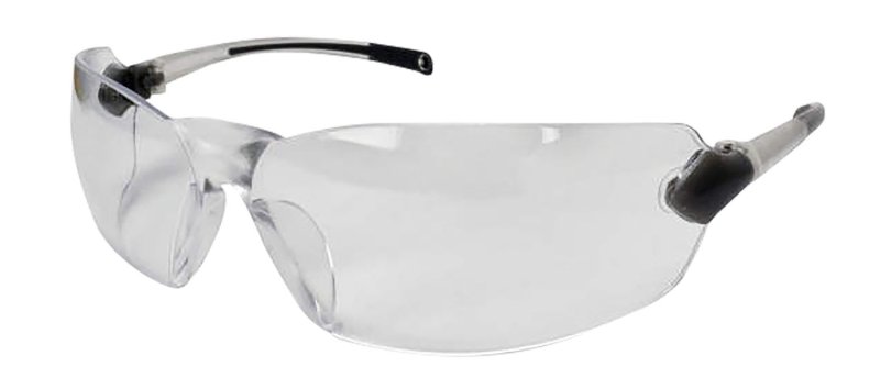 RAD OV610CS Glasses Clear Lens Silver Frame ANSI Z87.1 Compliance