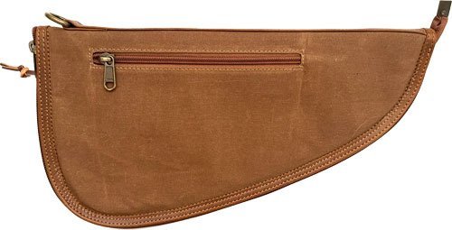 Palmetto Bag Large Pistol Case Tan Waxed Canvas Durable