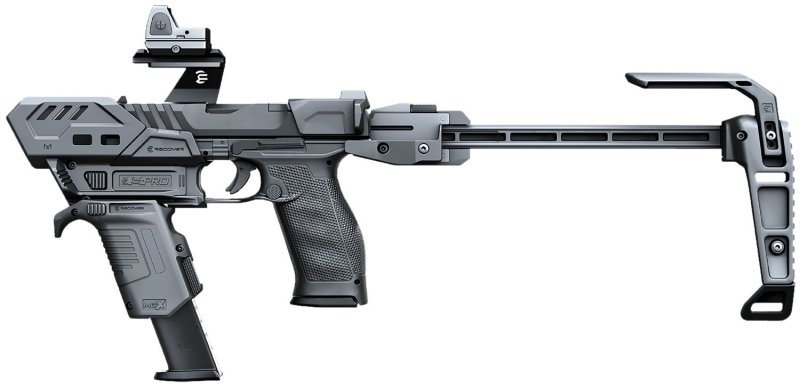 Recover Tactical SPROCBGB01 S-Pro MG Conversion Kit for Canik Black
