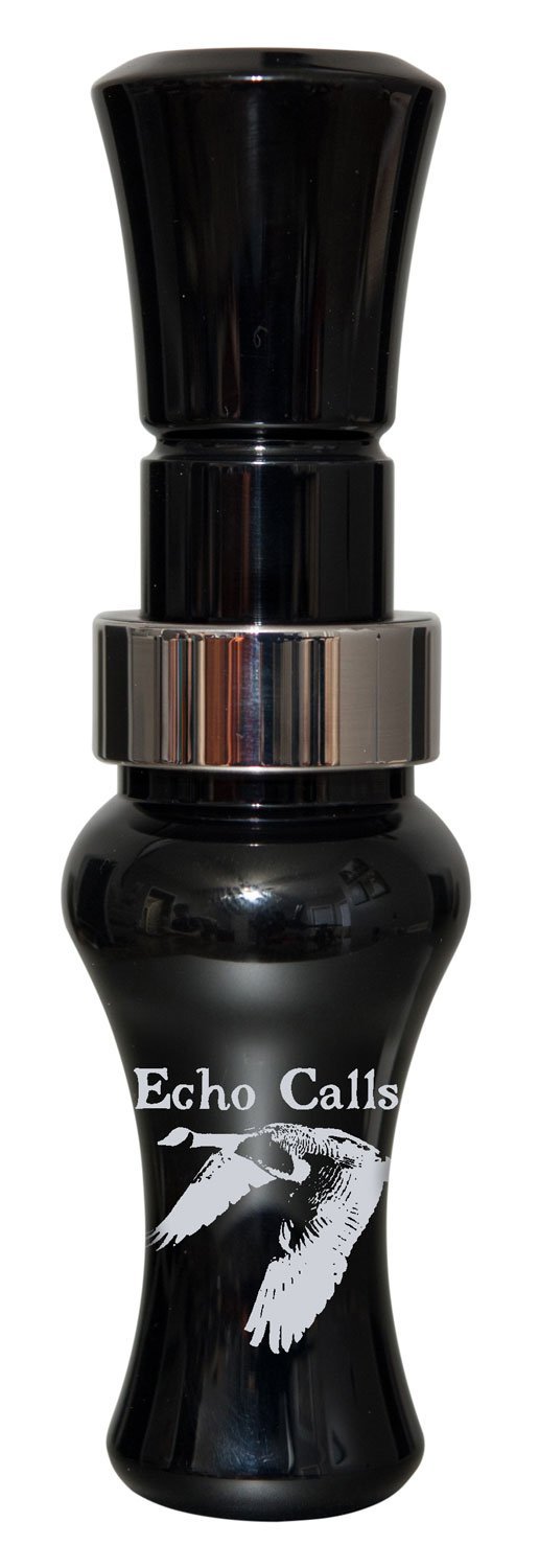 ECHO 90001 Black Acrylic Goose Call Stainless Steel Band