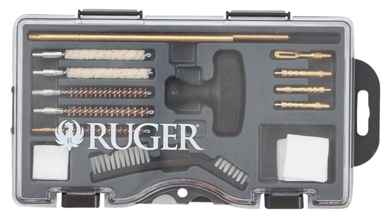Allen Ruger Rimfire Cleaning Kit and Molded Tool Box Gray