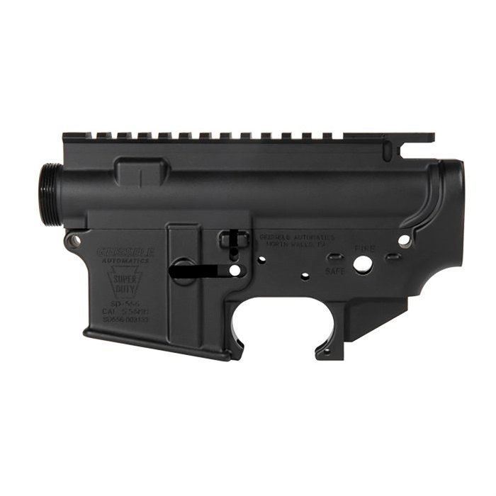 Geissele 05-1171B AR-15 Stripped Super Duty Receiver Set Black 5.56mm