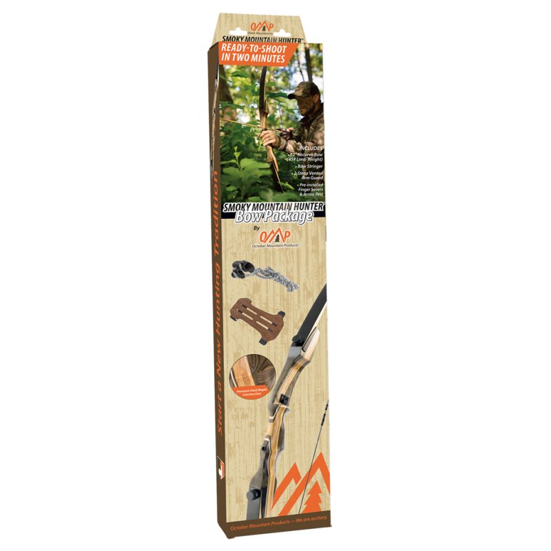 October Mountain Smoky Mountain Hunter Bow 62 In 45 lb RH