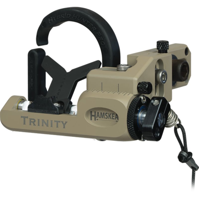 Hamskea 211777 Trinity Hunter Rest Micro Tune Tan RH, Zero Tolerance Tech