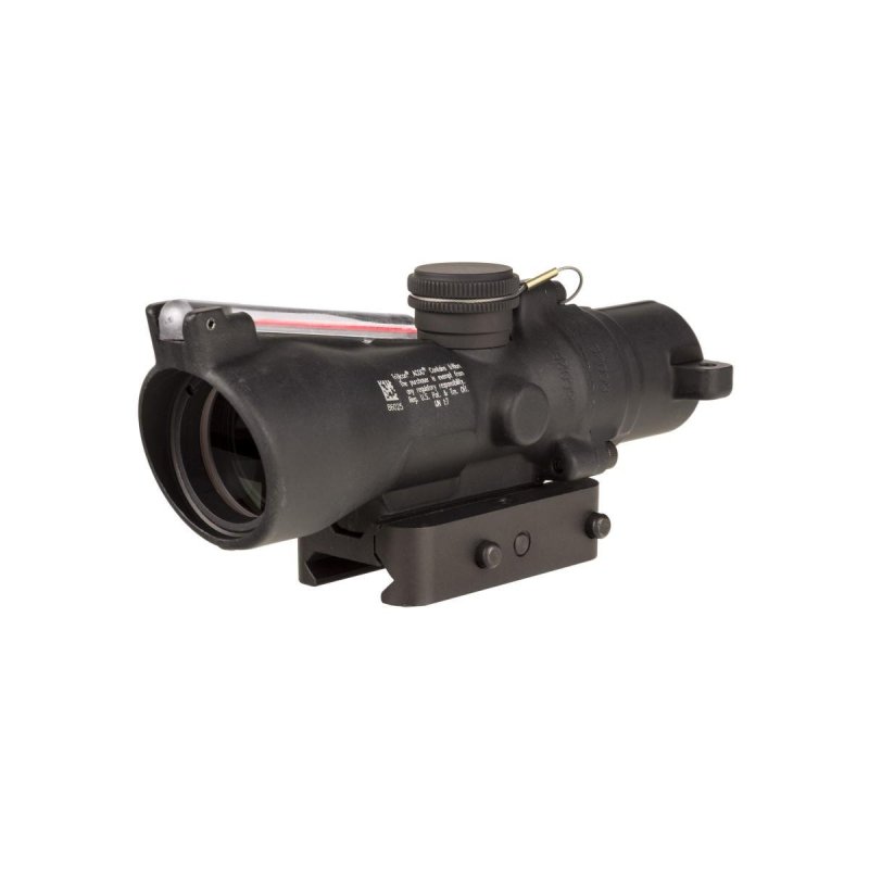 Trijicon TA50C400351 ACOG 3x24 Scope .223 24mm Matte Black Red Crosshair