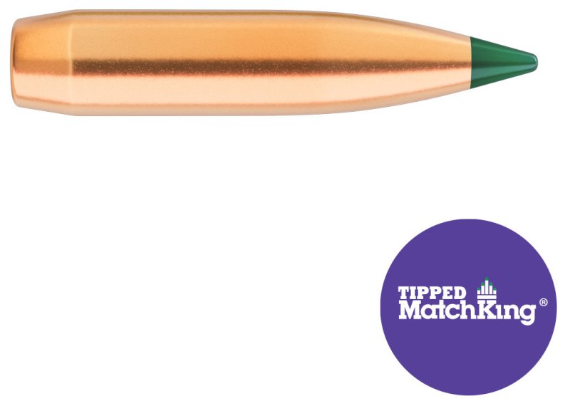 SIERRA BULLETS .30 CAL .308 220GR TIPPED MATCH KING
