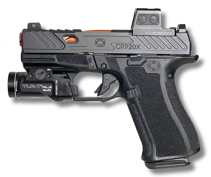 Shadow Systems CR920X 9mm Luger 3.41" 15+1 Optic Cut-Serrated Window Cut