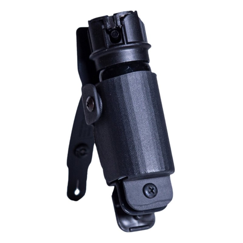 High Standard Mk3 OC Spray Carrier Kydex Adjustable MOLLE Black