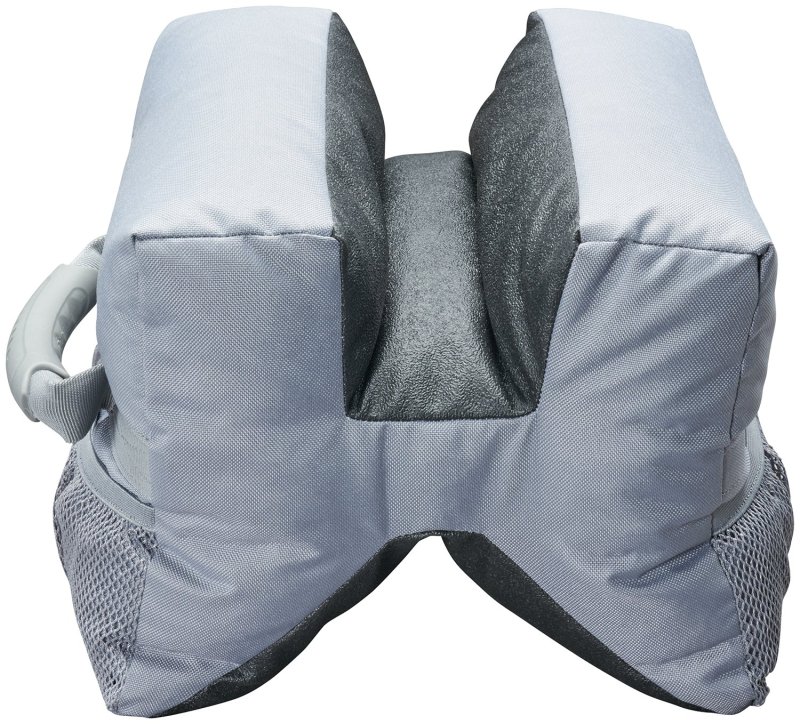 Champion Targets 40891 Accuracy X-Ringer Bag: Gray, Synthetic, Anti-Skid Tuff Hide Bottom, Uniquely Shaped for Precision Shooting