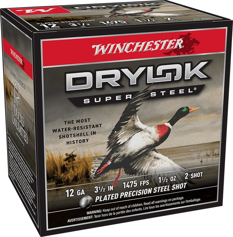 Winchester SSH12LH2 12 Gauge 3.50 In 1.5 oz #2 Shot 25 Rounds
