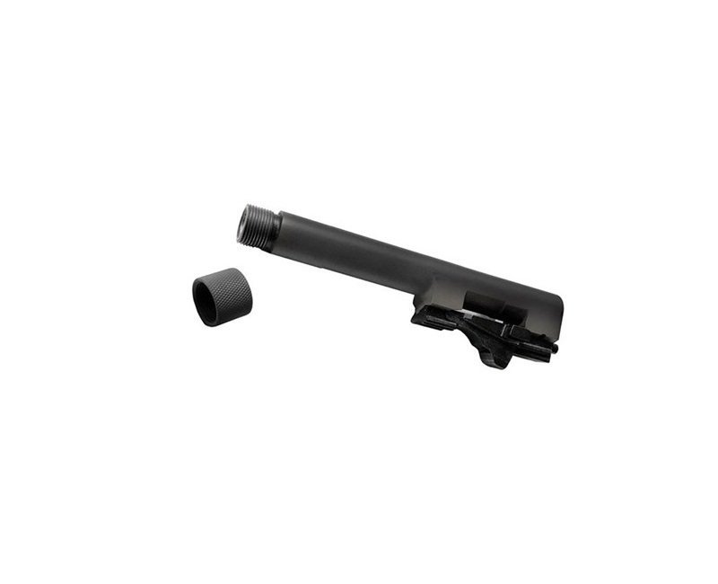 Beretta JB92CTH2 Barrel 92 Compact 9mm Threaded Black 4.8" Chrome Lined