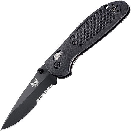 Benchmade 556SBK-S30V Mini Griptilian 2.91" CPM-S30V Serrated Blade