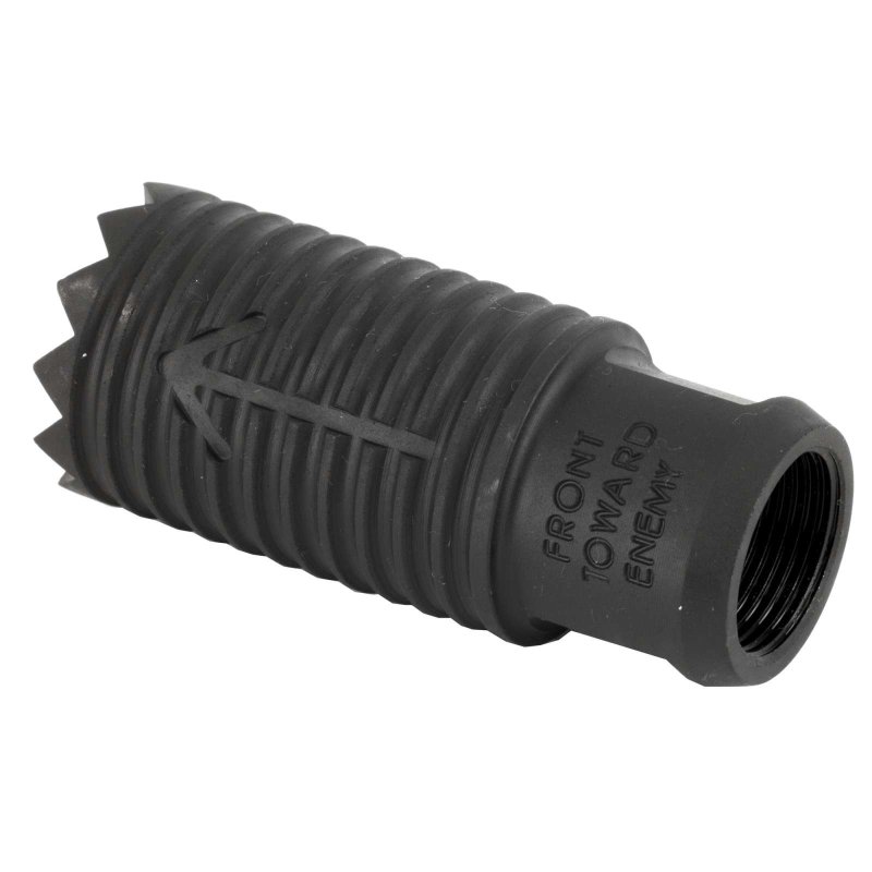 Troy Claymore Muzzle Brake 6.8/7.62mm 5/8-24 Black - SBRA-CLM-06BT-00