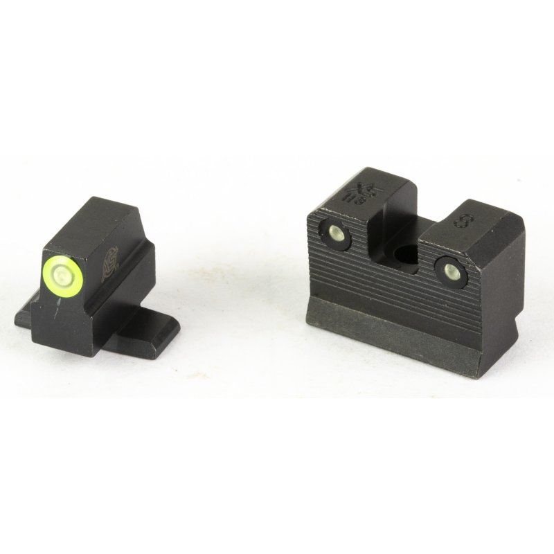 XS Sights SI-R203P-6G R3D Tritium Night Sight, Sig P320/P365, Suppressor Height