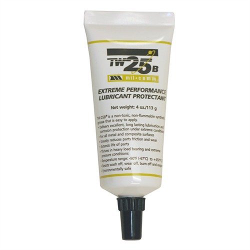 Mil-Comm Products TW25B Grease 4 oz Tube High Temp Lubricant